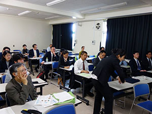 3／7　琉球大学農学部との学術発表会の様子