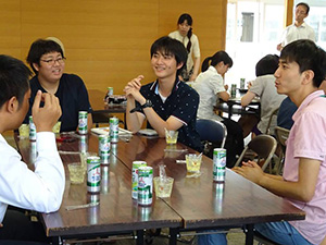 宮城県仙台第三高校の生徒との交流イベント