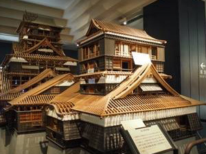 熊本城天守閣の模型